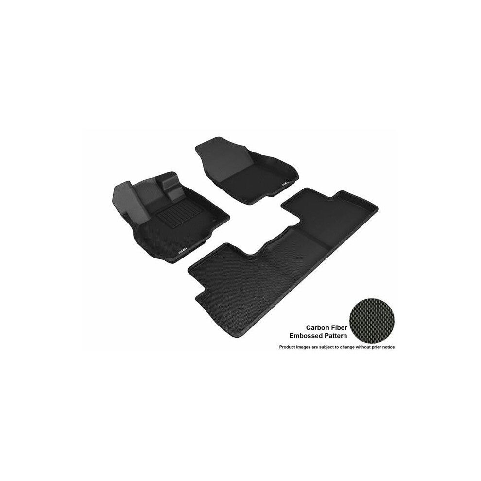3D Maxpider L1ac01401509 Acura Rdx F2 Floor Liner For 2019 Kagu R1 & R2 - Black 190204044860