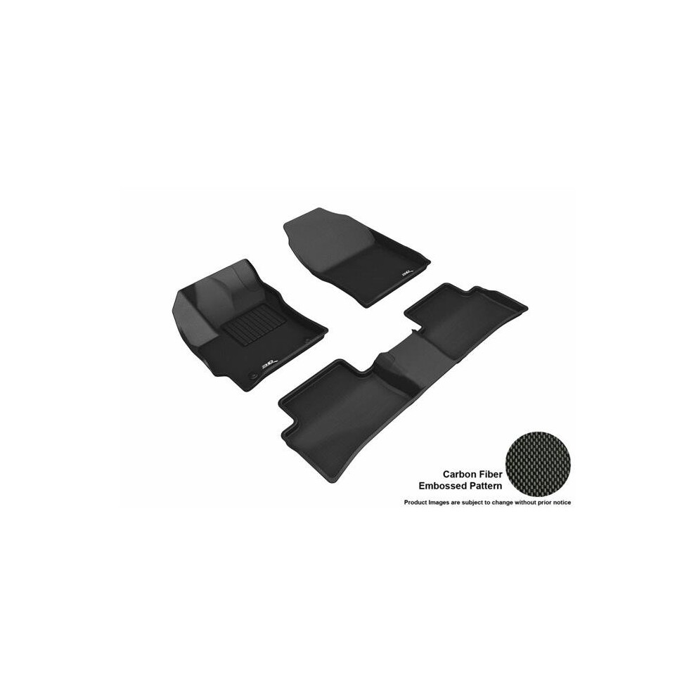 3D Maxpider L1ty24601509 Toyota Corolla Hatchback F1 Floor Liner For 2019 Kagu R1 & R2 - Black 190204044549
