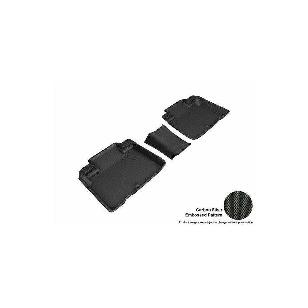 3D Maxpider L1lc00821509 Lincoln Nautilus F1 Floor Liner For 2019 & Mkx 2016-2018 Kagu R2, - 3 Piece Black 190204039941