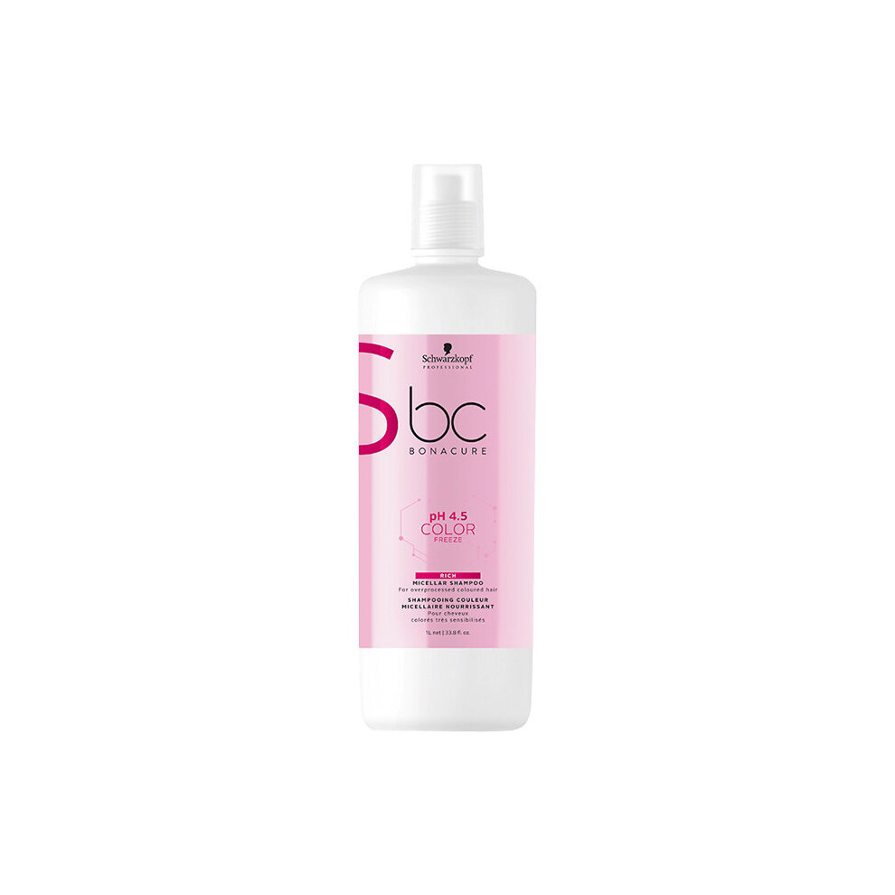 Schwarzkopf BC Bonacure pH 4.5 Color Freeze Rich Micellar Shampoo 1000ml