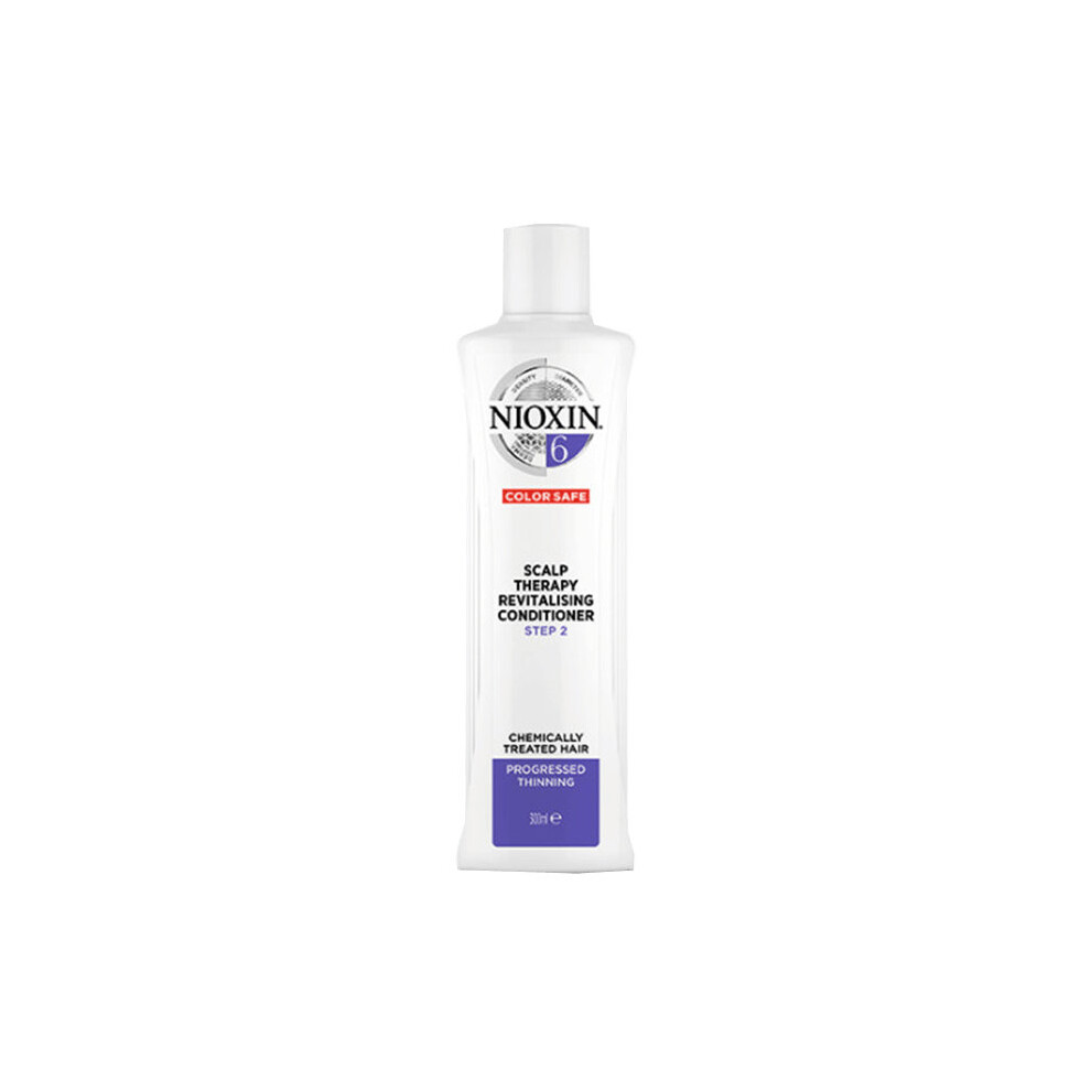 Nioxin System 6 Scalp Therapy Revitalizing Conditioner For Chemically Treated Hair With Progressed Thinning 300Ml