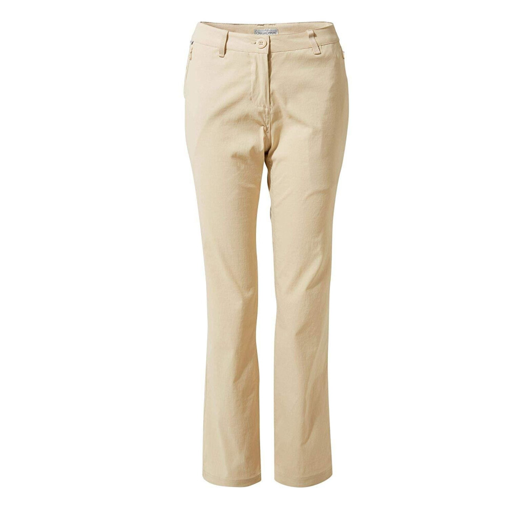 (18L UK, Desert Sand) Craghoppers Womens/Ladies Kiwi Pro Trousers