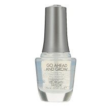 Morgan Taylor Go Ahead & Grow Nail Strengthener Base Coat - Styrker negle og forlænger lakens holdbarhed (15 ml)