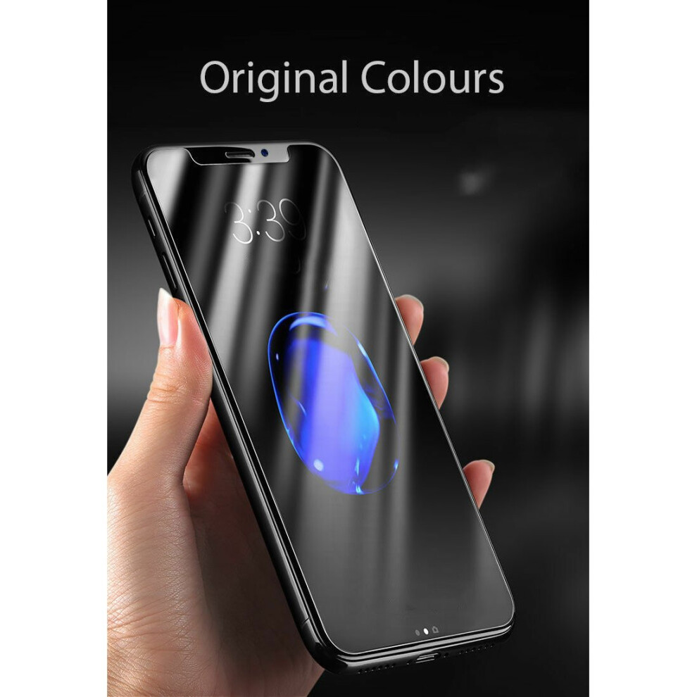 (iPhone XR	) 2.5D Cover Tempered Glass Screen Protector