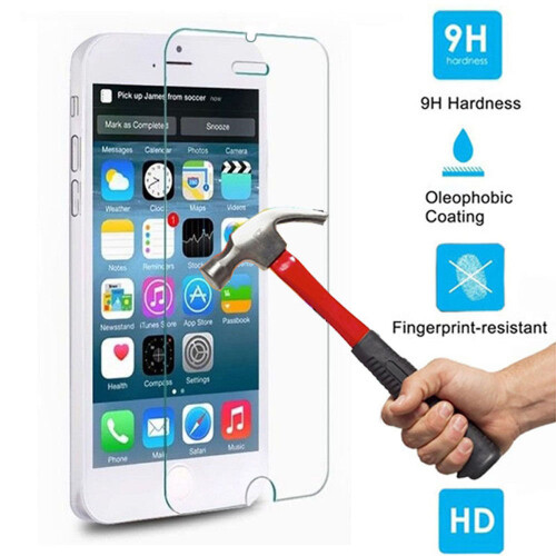 ( iPhone 8 Plus) 2.5D Cover Tempered Glass Screen Protector