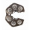 SimplyShade Selene Hexagon Umbrella Light 1