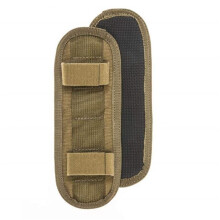TAC Shield TCSH T4720CY Warrior Shoulder Pads, Coyote - Pack of 2