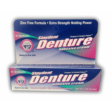 Dr Sheffield's STAYDENT, Extra Strength Denture Adhesive Cream