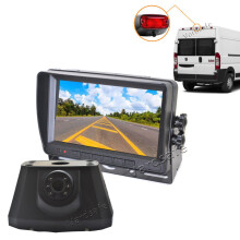 Vardsafe Brake Light Reversing Backup Camera + 7 Inch Stand Alone Rear View Monitor for Dodge Ram Promaster Van