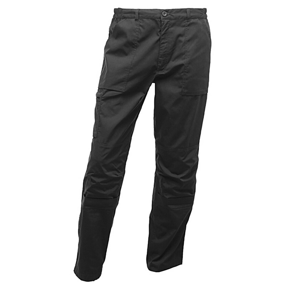 Regatta (33 Short, ) Mens Workwear Action Trouser (Water Repellent) Black