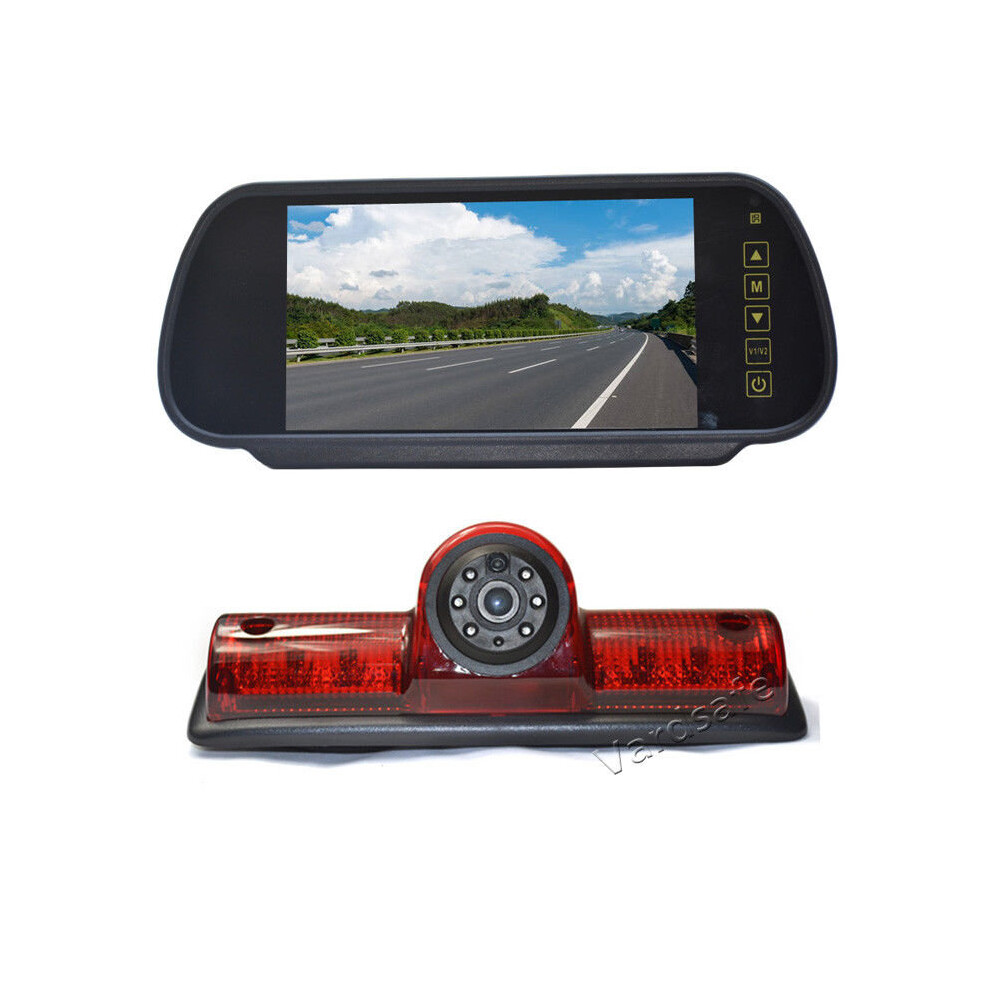 Vardsafe 7" Replacement Mirror Monitor + Backup Camera For Nissan Nv 1500 2500 3500 8414763633795