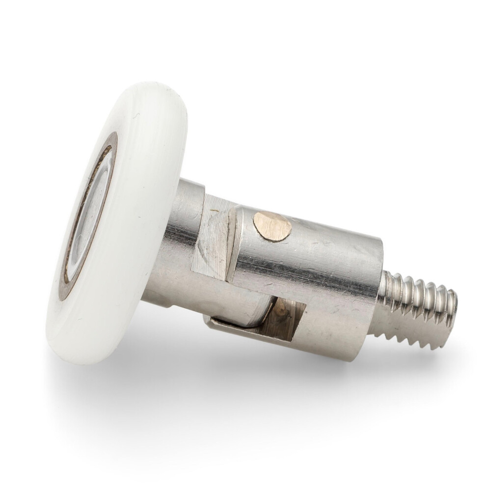 (27Mm) 4 X Sliding Shower Door Rollers/Wheel Diameter 19Mm, 23Mm, 25Mm Or 27Mm Lw029 5060363619382