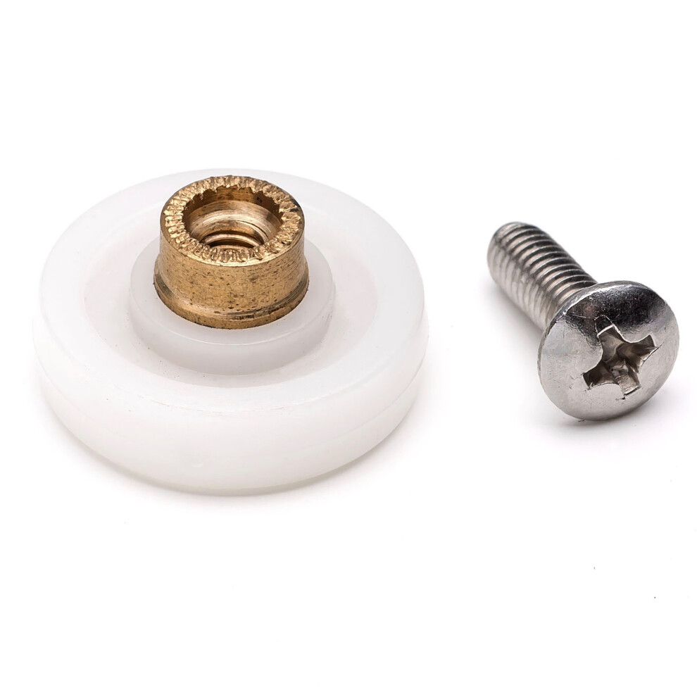 4 X Shower Door Rollers 21Mm Wheel Diameter L049 5060363611072