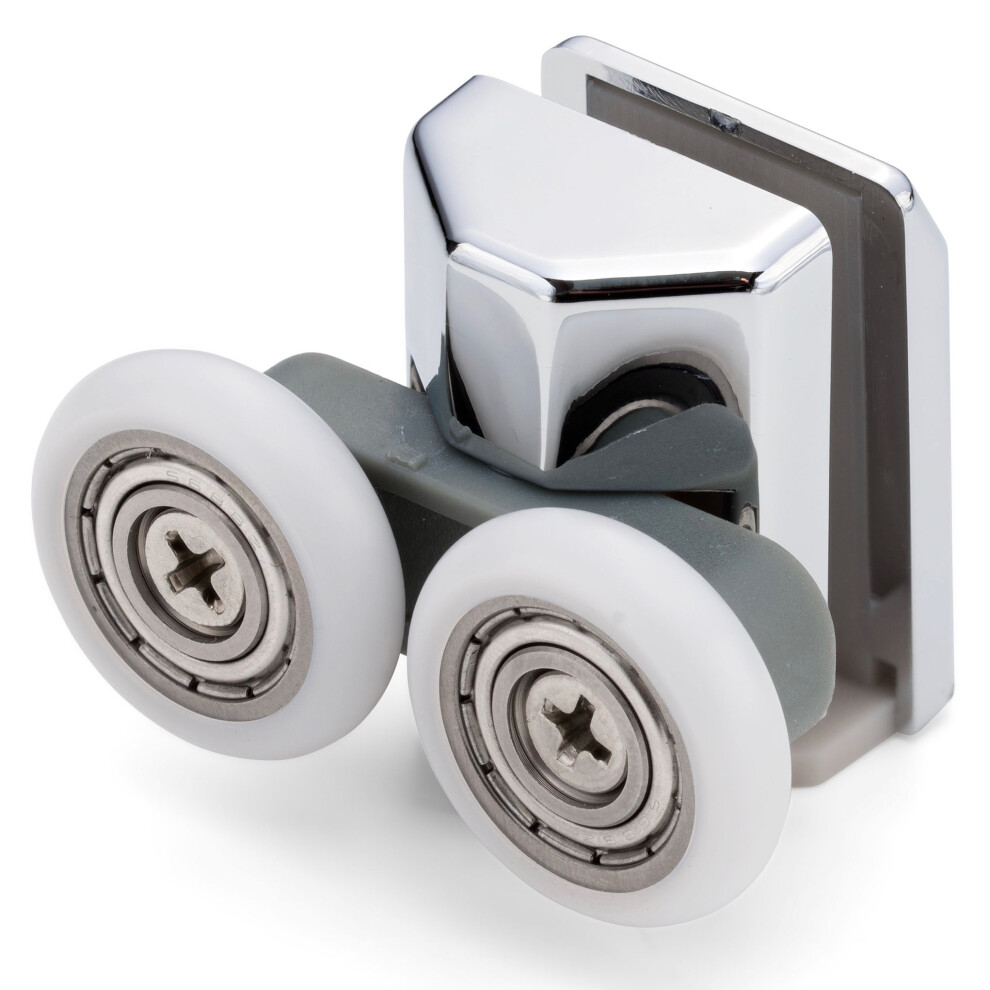 1 X Double Bottom Shower Door Rollers/Runners 23Mm Wheel Diameter Las1 5060363618224
