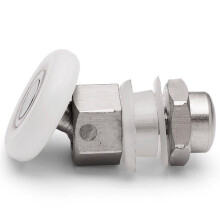 (25mm) 4 x Swivel Single Shower Door Rollers 23mm or 25mm Wheel Diameter L014