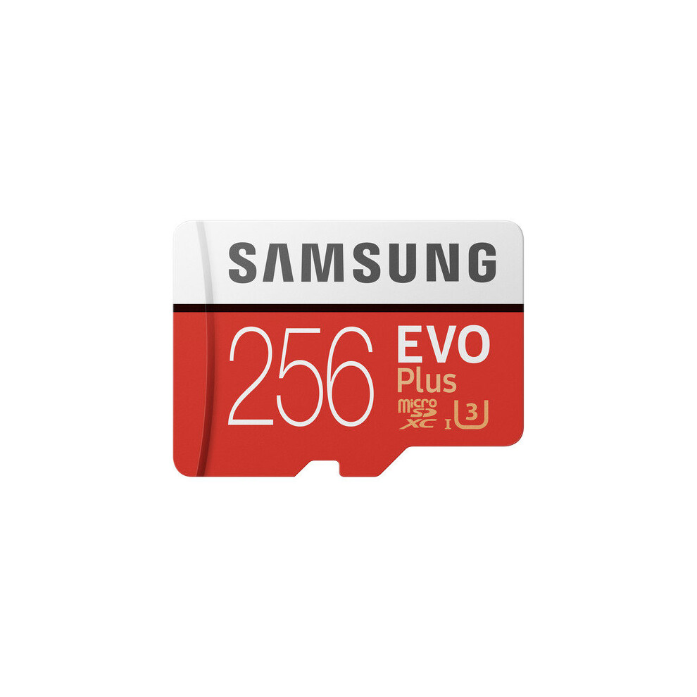 Samsung 256GB EVO Plus UHS-I microSDXC Memory Card MB-MC256GA/AM