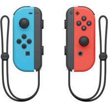 Nintendo Joy-Con Controllers (Neon Red/Blue) HACAJAEAA