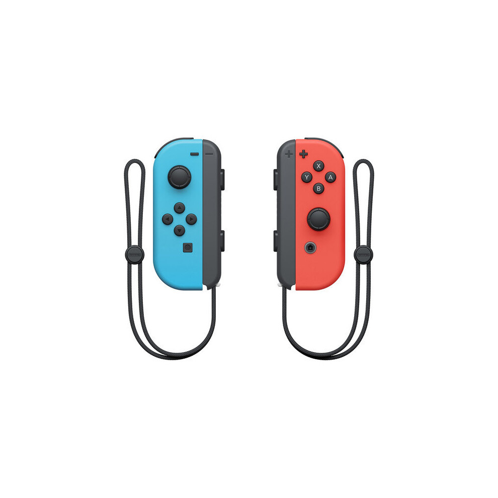 Nintendo Joy-Con Controllers (Neon Red/Blue) HACAJAEAA