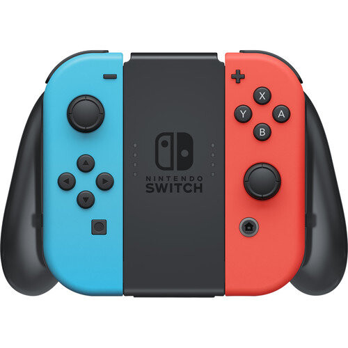 Nintendo Nintendo Joy-Con Controllers (Neon Red/Blue) HACAJAEAA 2