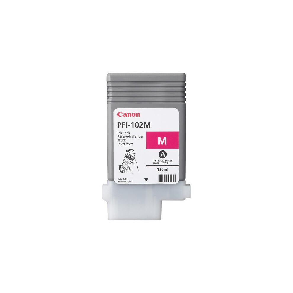Canon PFI-102M Magenta Ink Tank (130 ml) 0897B001AA