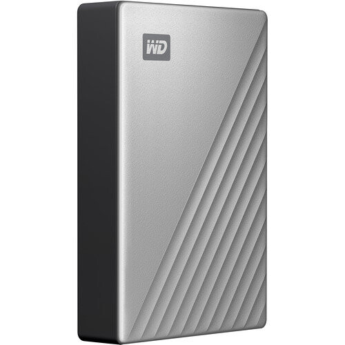 Western Digital WESTERN DIGITAL My Passport Ultra per Mac - 4To - Argento 2