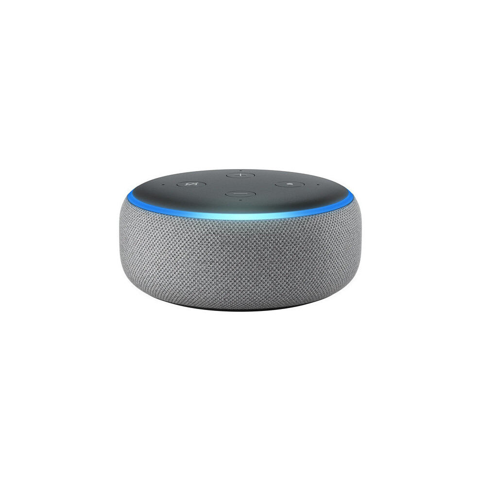 Amazon Echo Dot 3rd Generation Heather Grey Alexa Smart Speaker