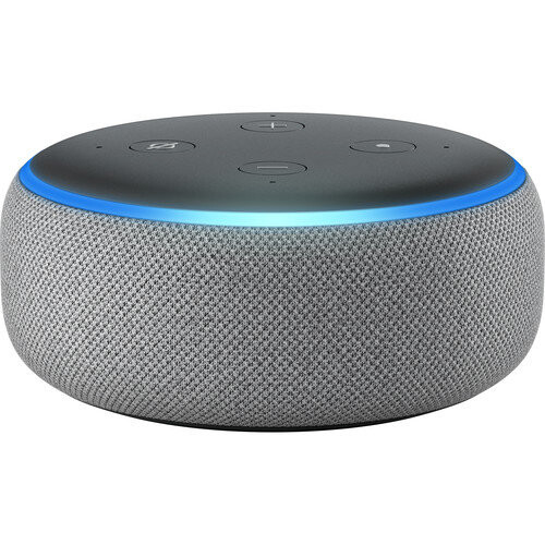 Amazon Amazon Echo Dot 3rd Generation Heather Grey Alexa Smart Speaker 1