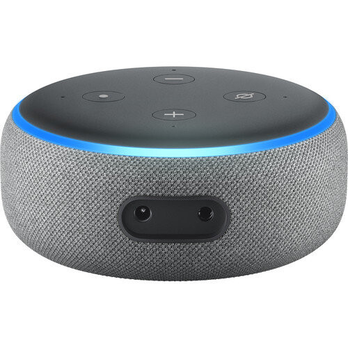Amazon Amazon Echo Dot 3rd Generation Heather Grey Alexa Smart Speaker 2