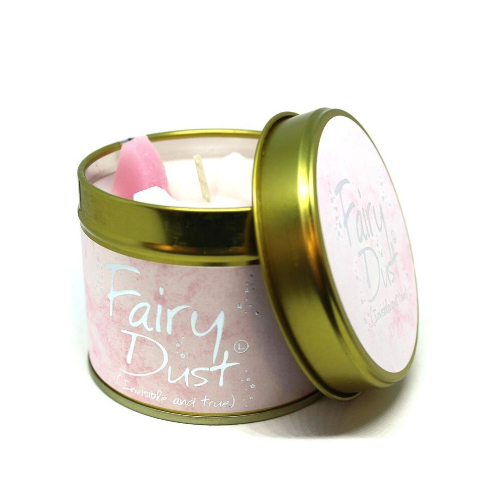 Lily Flame Scented Candle in a Tin - Fairy Dust