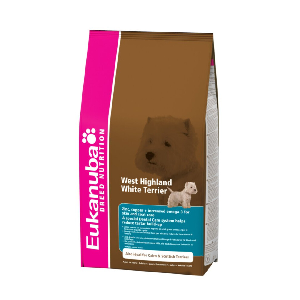 Eukanuba Breed Nutrition West Highland Terrier 2.5Kg White