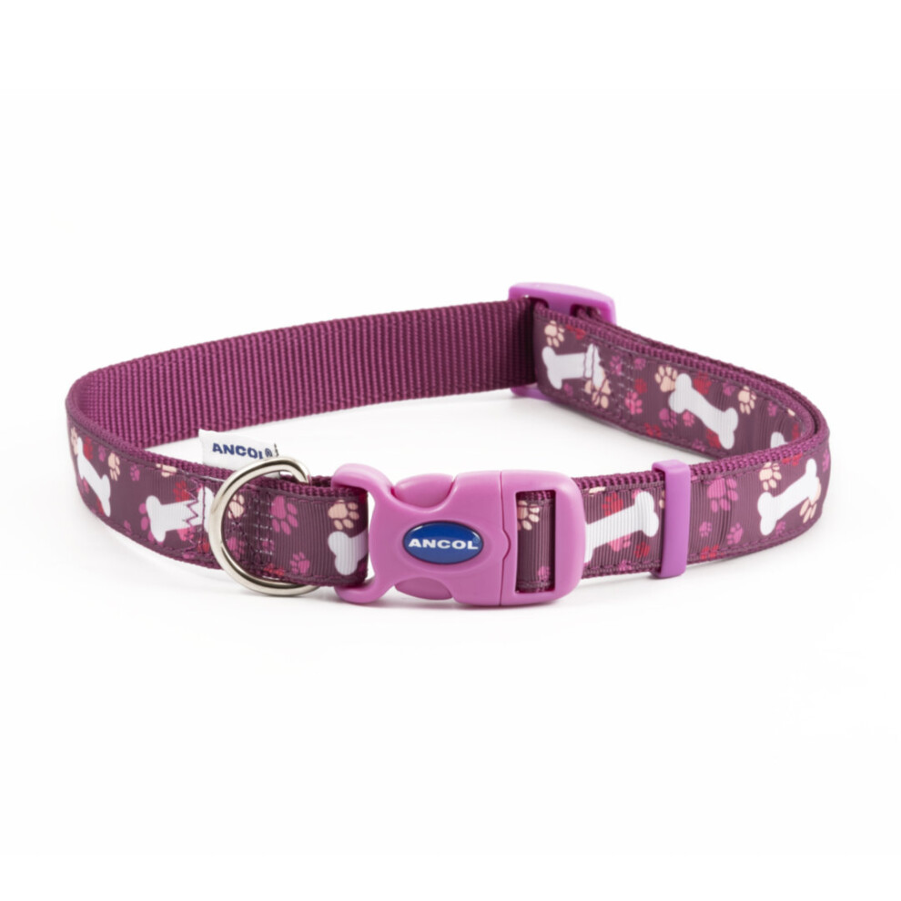 Fashion Adjustable Printed Dog Collar