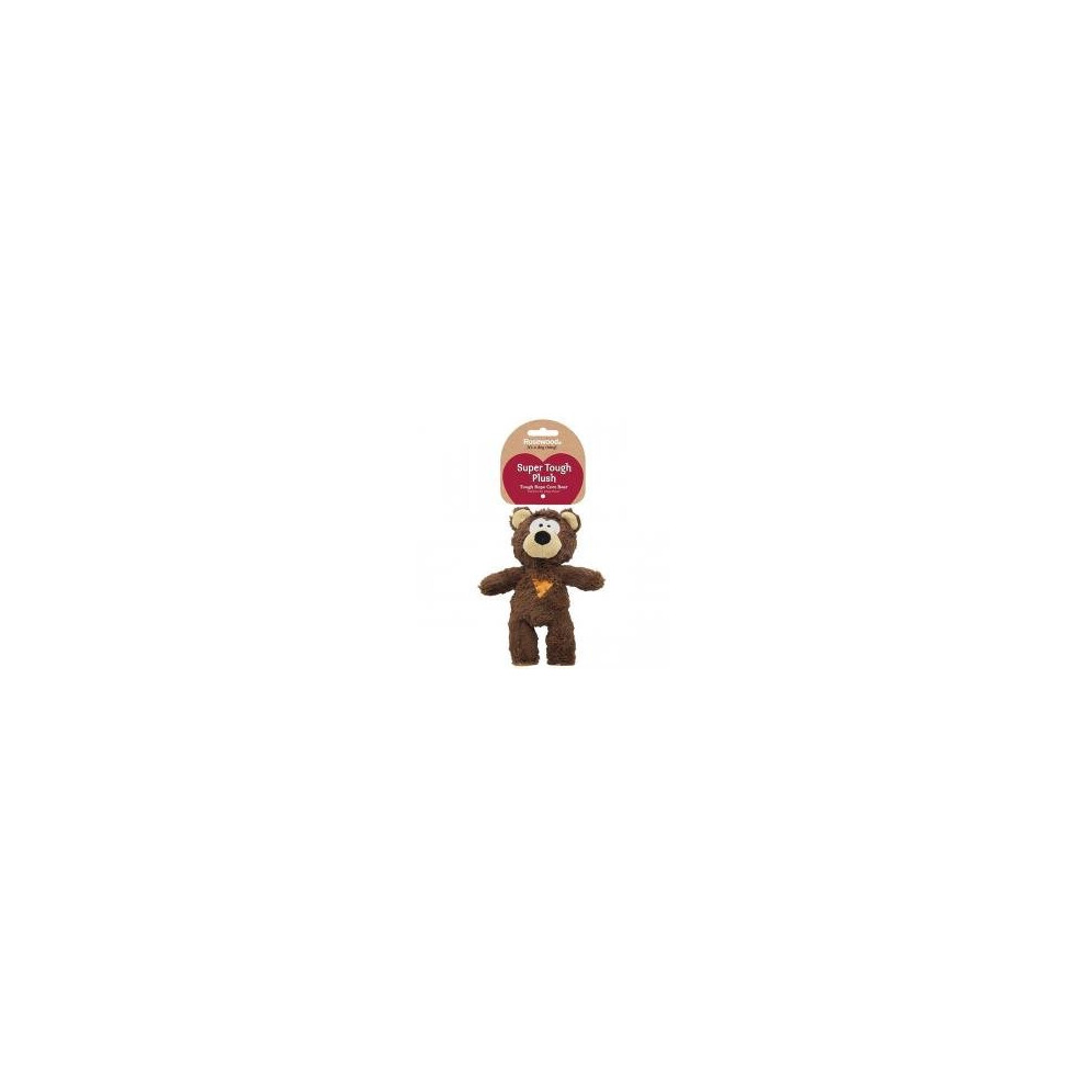 Super Tough Rope Core Bear 26cm (Pack of 3)
