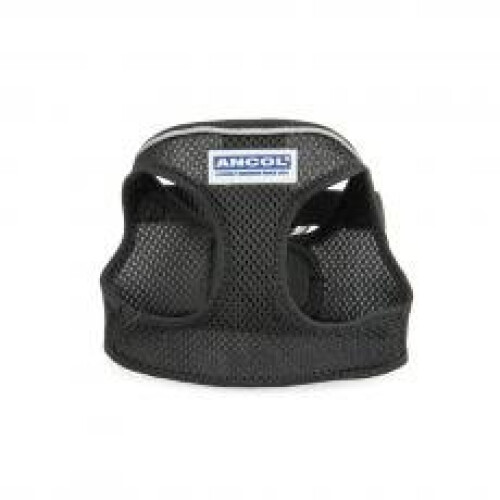 Ancol Step-in Mesh Harness Black Xsmall
