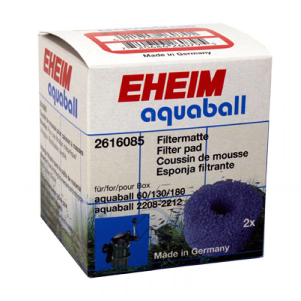 Eheim Coarse Filter Pad 2208-2212/Aquaball 60-180 x2