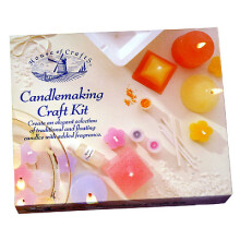 HOUSE OF CRAFTS CANDLEMAKING CRAFT KIT CANDLE MAKING WAX WICK MOULDS DYE HC140