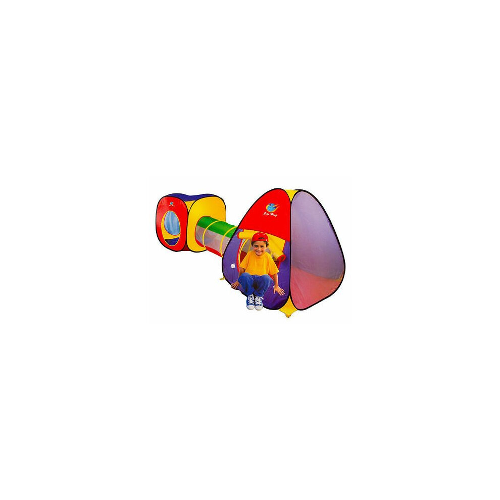 Kids Childrens Baby Pop Up Tent 3 Piece Set Play House & Tunnel Ball Pit 99953