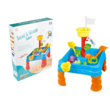 Blue Sand & Water Play Table Sandpit With Accessories Toy Set 313