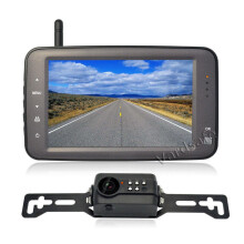 Vardsafe Digital Wireless License Plate Parking Rear View Reversing Backup Camera Kit For Car Van RV Truck