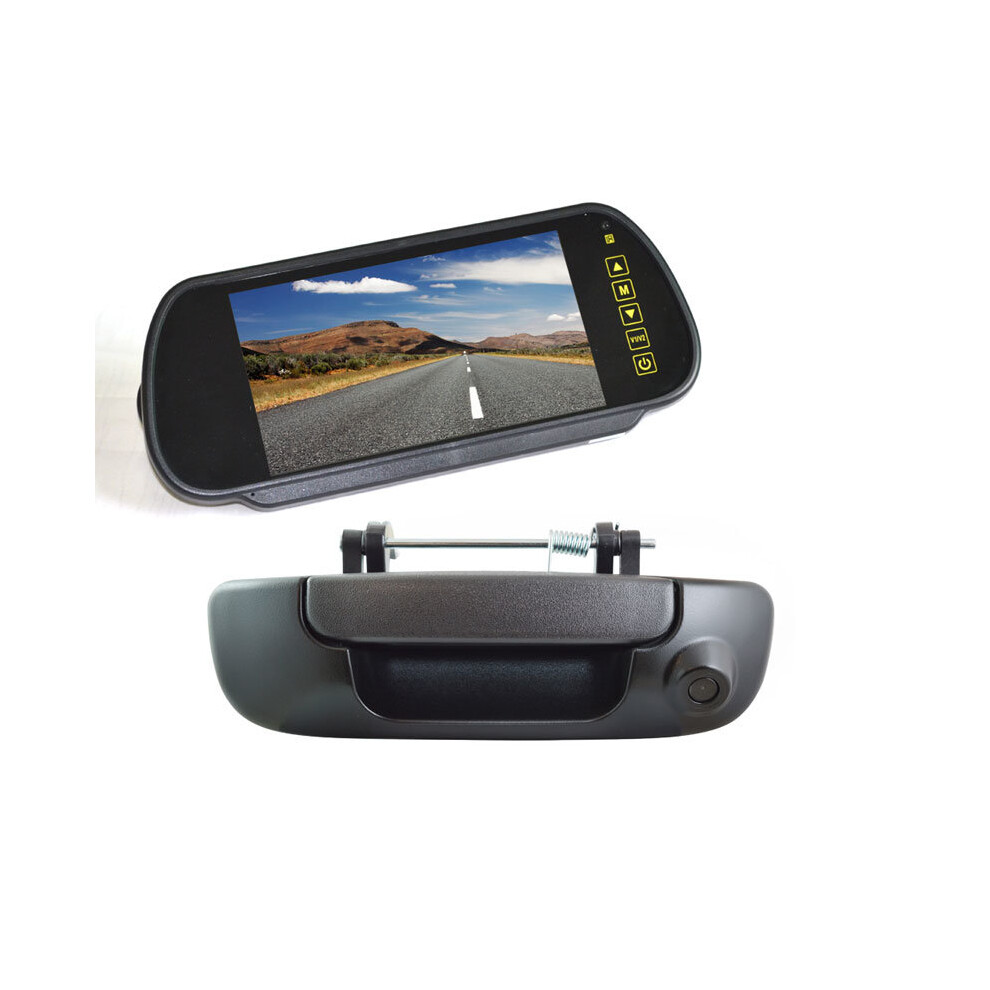 Vardsafe Tailgate Reverse Backup Camera + 7 Inch Clip-On Rear View Monitor For Dodge Ram 1500 2500 3500 (2002-2008) 8414775821975