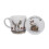 Wrendale Wrendale Designs Winter Friends Mug and Coaster Set 4