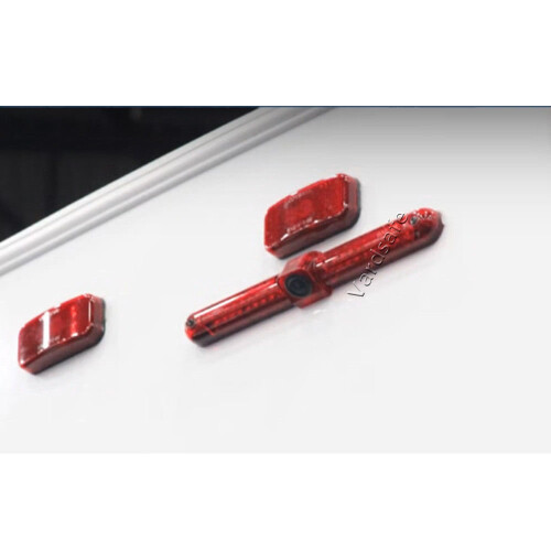 Vardsafe Universal Flat Surface Mount Parking Brake Light Reversing Backup Camera for RV / Cargo Van / Bus 1