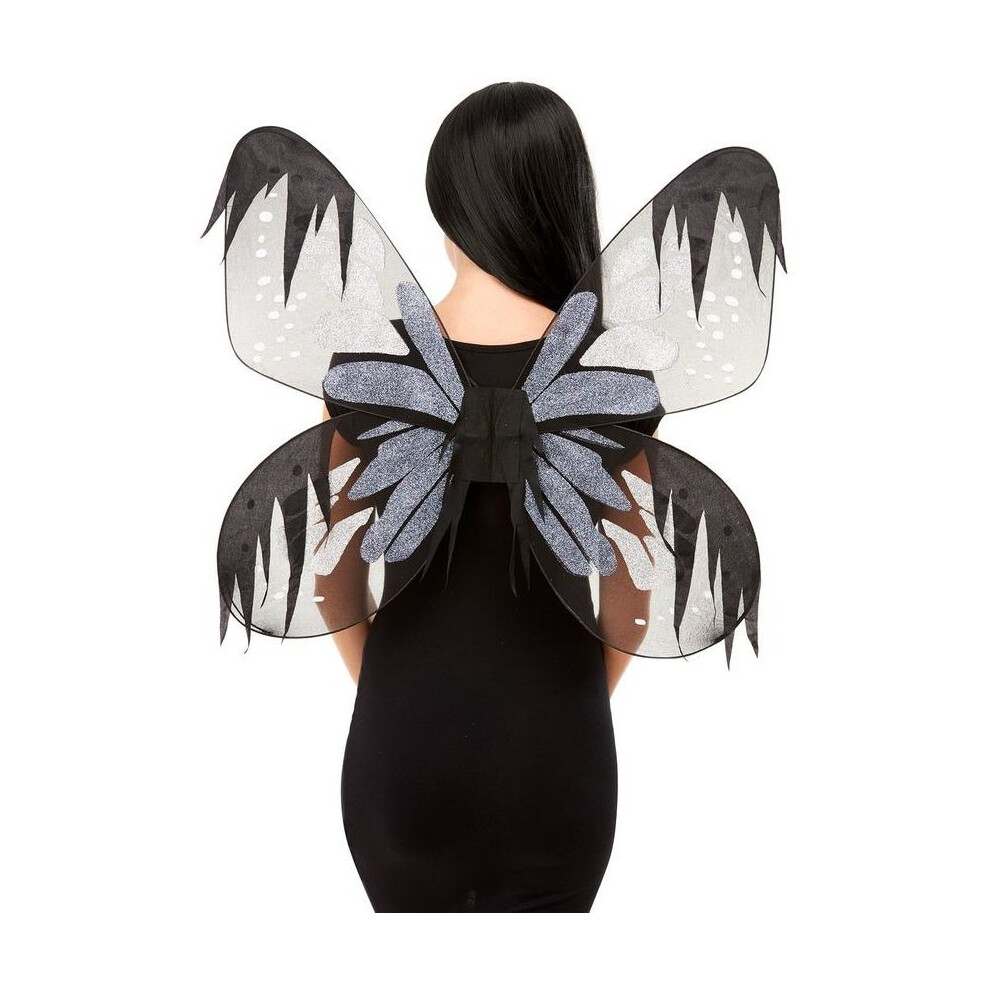 Dark Botanicals Moth Wings Halloween Fancy Dress Accessory