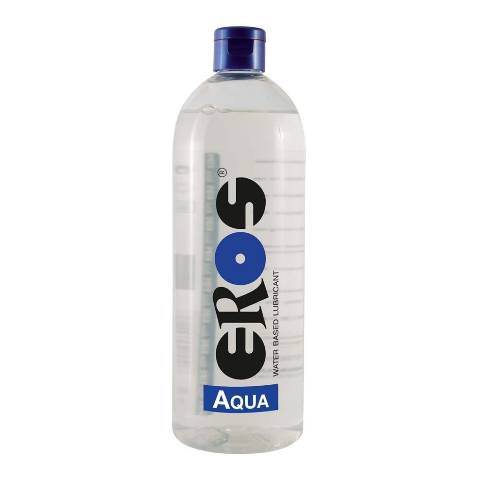 Megasol Eros Aqua Waterbased Lubricant Bottle - 1000Ml