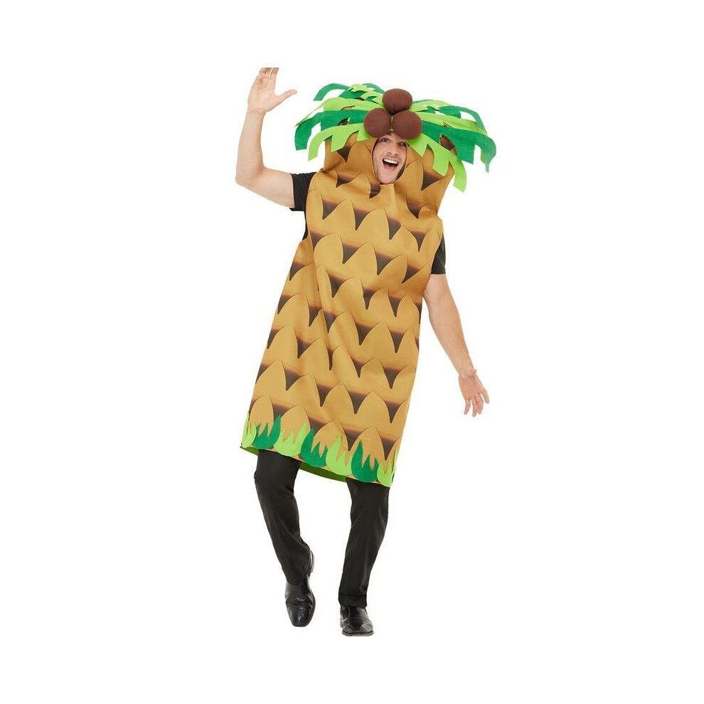 Mens Palm Tree Fancy Dress Costume (One Size)