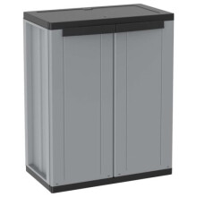 Terry 1002821 jline68 Cabinet 2 Doors with 1 Adjustable Shelf, Grey