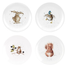Wrendale Designs Set of 4 Coupe Side Plates