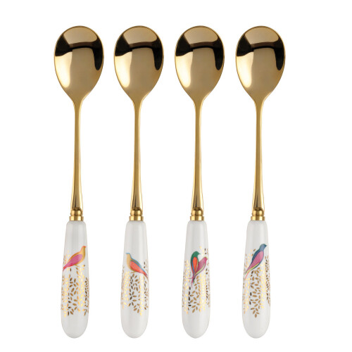 Sara Miller Chelsea Set of 4 Teaspoons