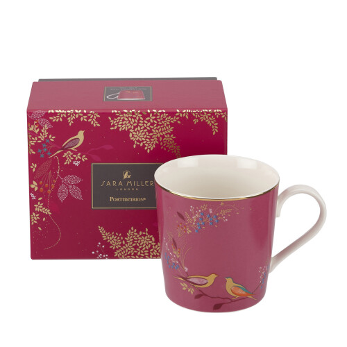 Sara Miller Chelsea Mug, Pink 1