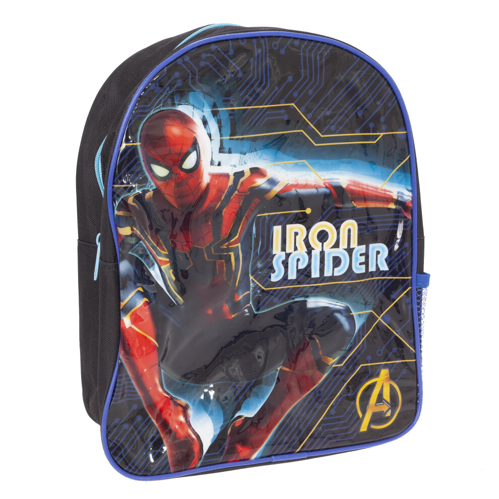 Avengers Childrens/Kids Iron Spider Backpack Red