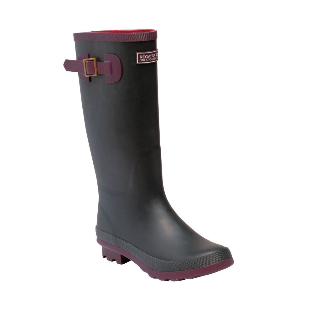 'Lady Fairweather II' Waterproof Vulcanised Rubber Wellington Boots